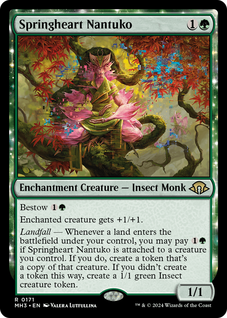 Springheart Nantuko [Modern Horizons 3] | Card Merchant Takapuna