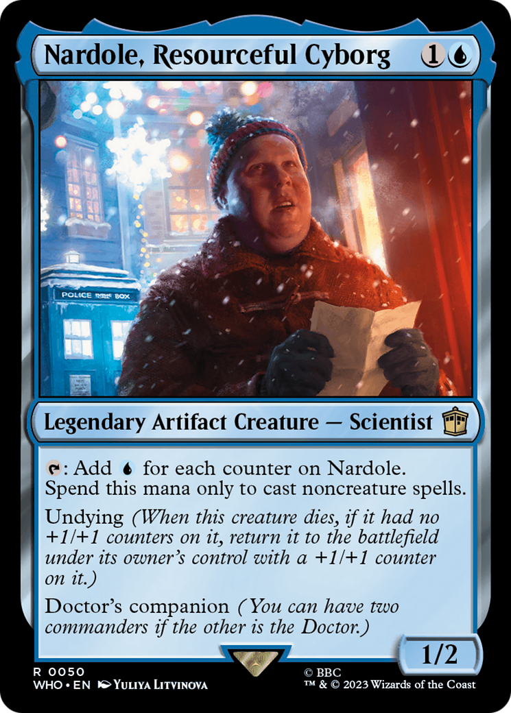 Nardole, Resourceful Cyborg [Doctor Who] | Card Merchant Takapuna