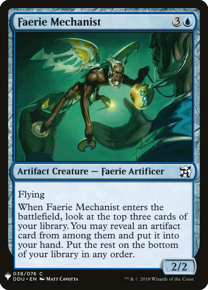 Faerie Mechanist [Mystery Booster] | Card Merchant Takapuna