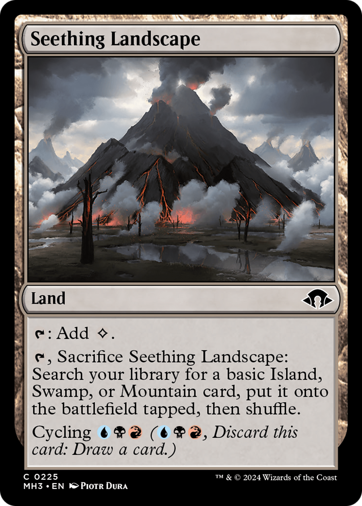 Seething Landscape [Modern Horizons 3] | Card Merchant Takapuna