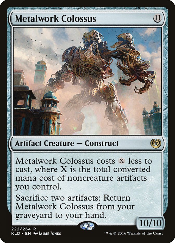 Metalwork Colossus [Kaladesh] | Card Merchant Takapuna