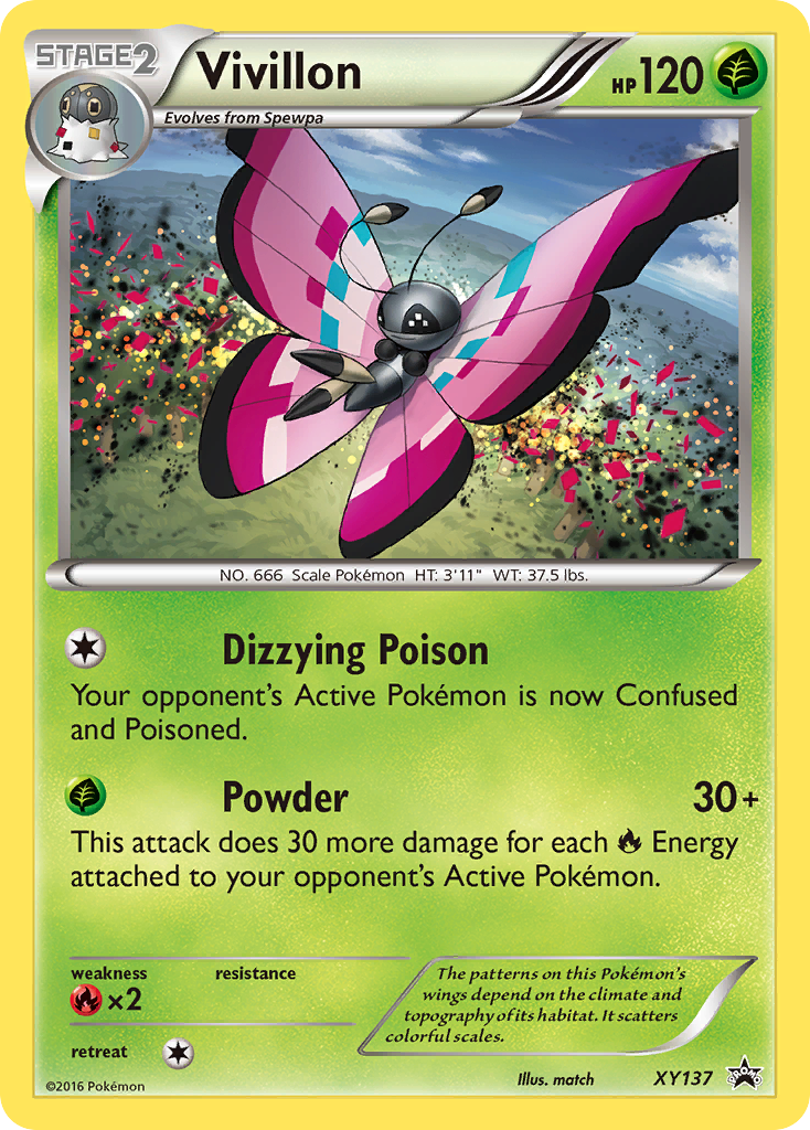 Vivillon (XY137) [XY: Black Star Promos] | Card Merchant Takapuna