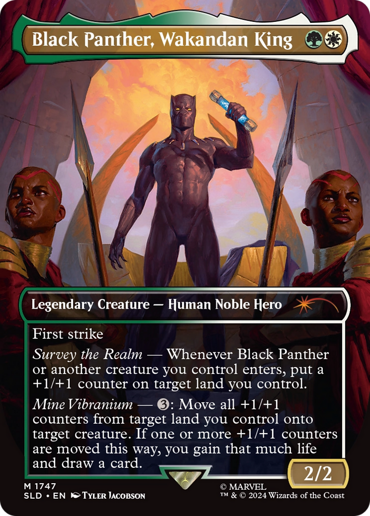 Black Panther, Wakandan King [Secret Lair Drop Series] | Card Merchant Takapuna