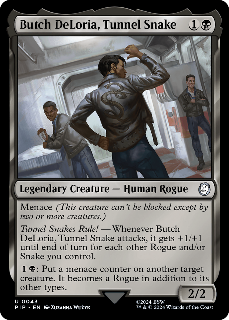 Butch DeLoria, Tunnel Snake [Fallout] | Card Merchant Takapuna