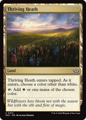 Thriving Heath [Duskmourn: House of Horror Commander] | Card Merchant Takapuna