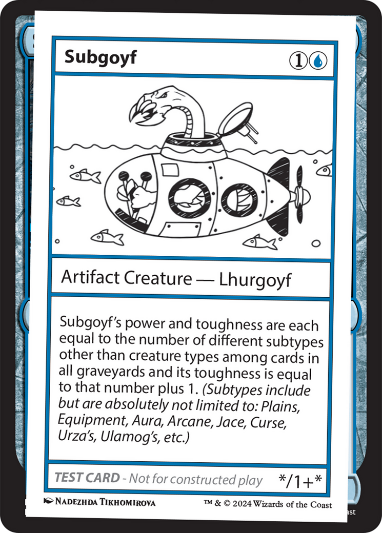 Subgoyf [Mystery Booster 2 Playtest Cards] | Card Merchant Takapuna