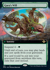 Gaea's Will (Extended Art) [Modern Horizons 2] | Card Merchant Takapuna