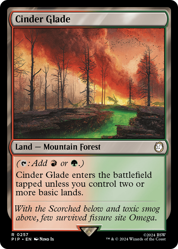 Cinder Glade [Fallout] | Card Merchant Takapuna