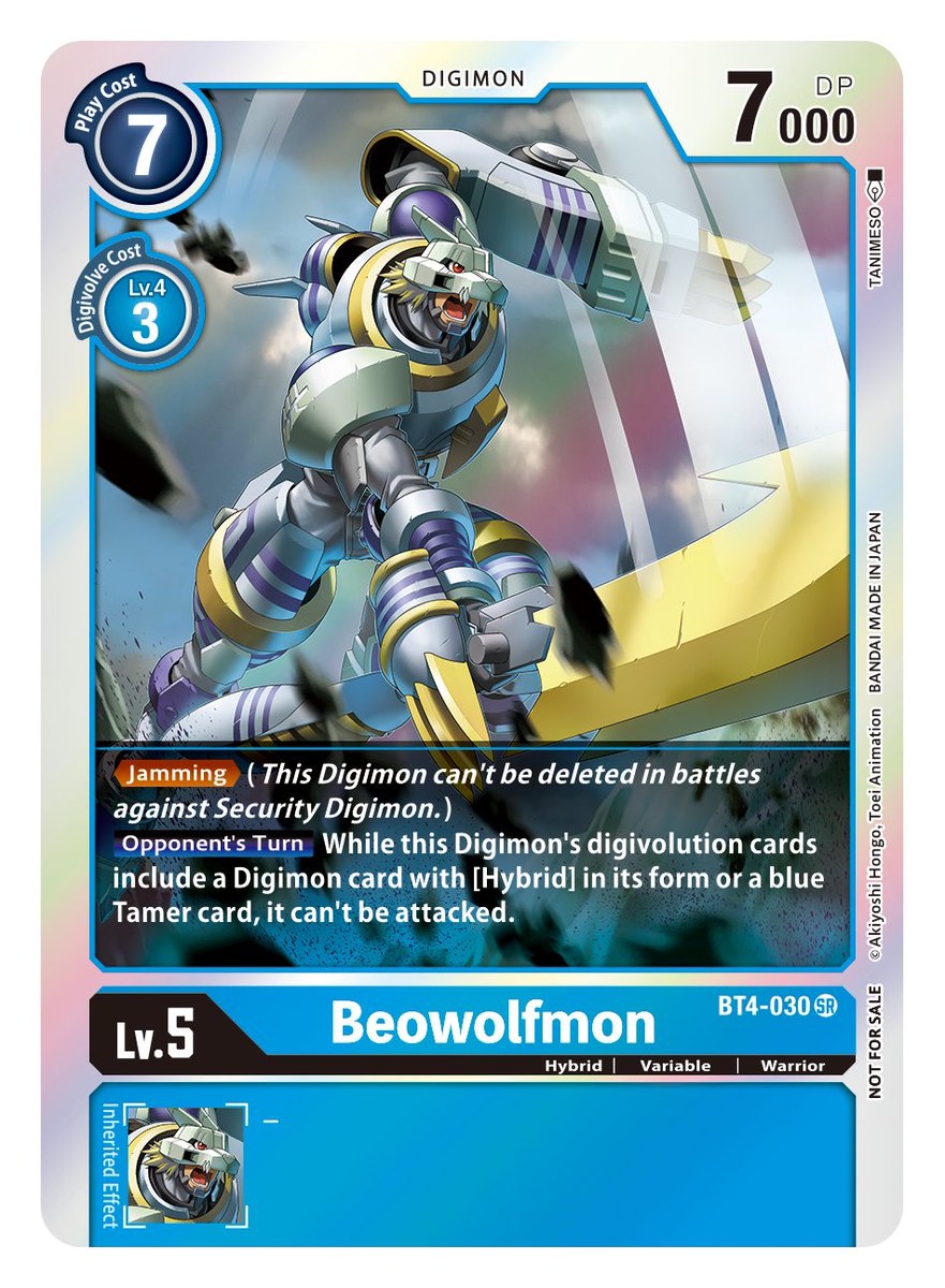 BeoWolfmon [BT4-030] (Event Pack 2) [Great Legend] | Card Merchant Takapuna