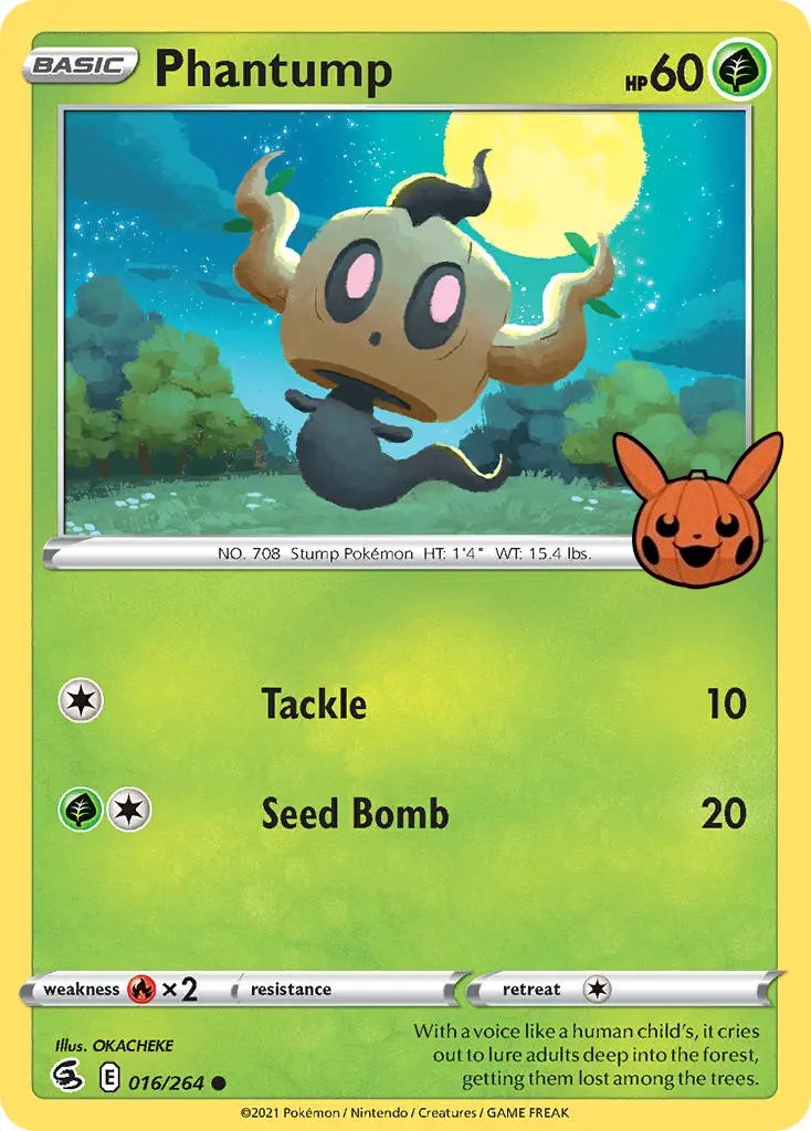 Phantump (016/264) [Trick or Trade] | Card Merchant Takapuna