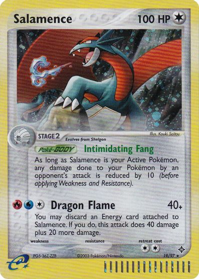 Salamence (19/97) (League Promo 2004) [League & Championship Cards] | Card Merchant Takapuna