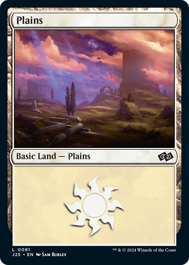 Plains (81) [Foundations Jumpstart] | Card Merchant Takapuna