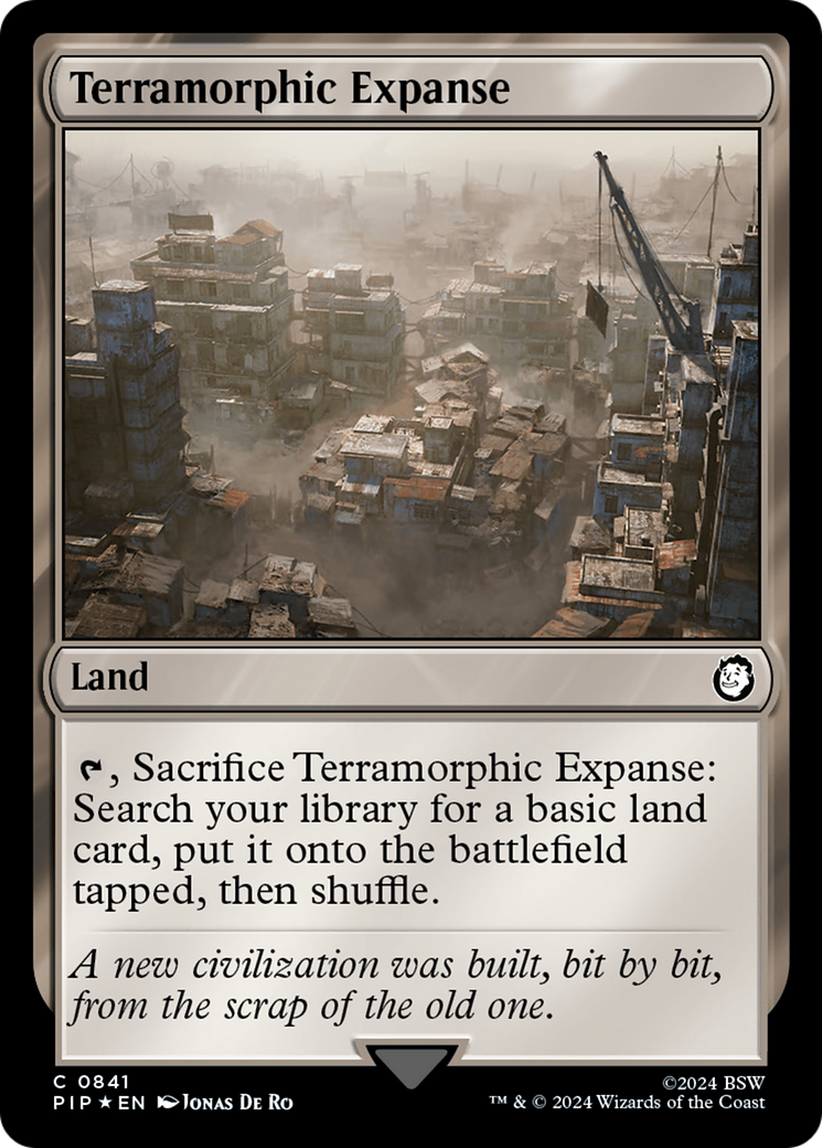 Terramorphic Expanse (Surge Foil) [Fallout] | Card Merchant Takapuna