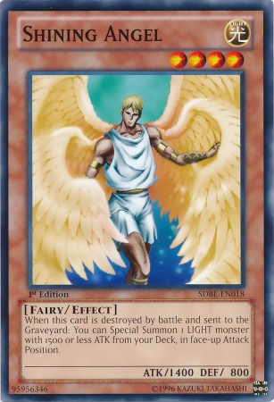 Shining Angel [SDBE-EN018] Common | Card Merchant Takapuna