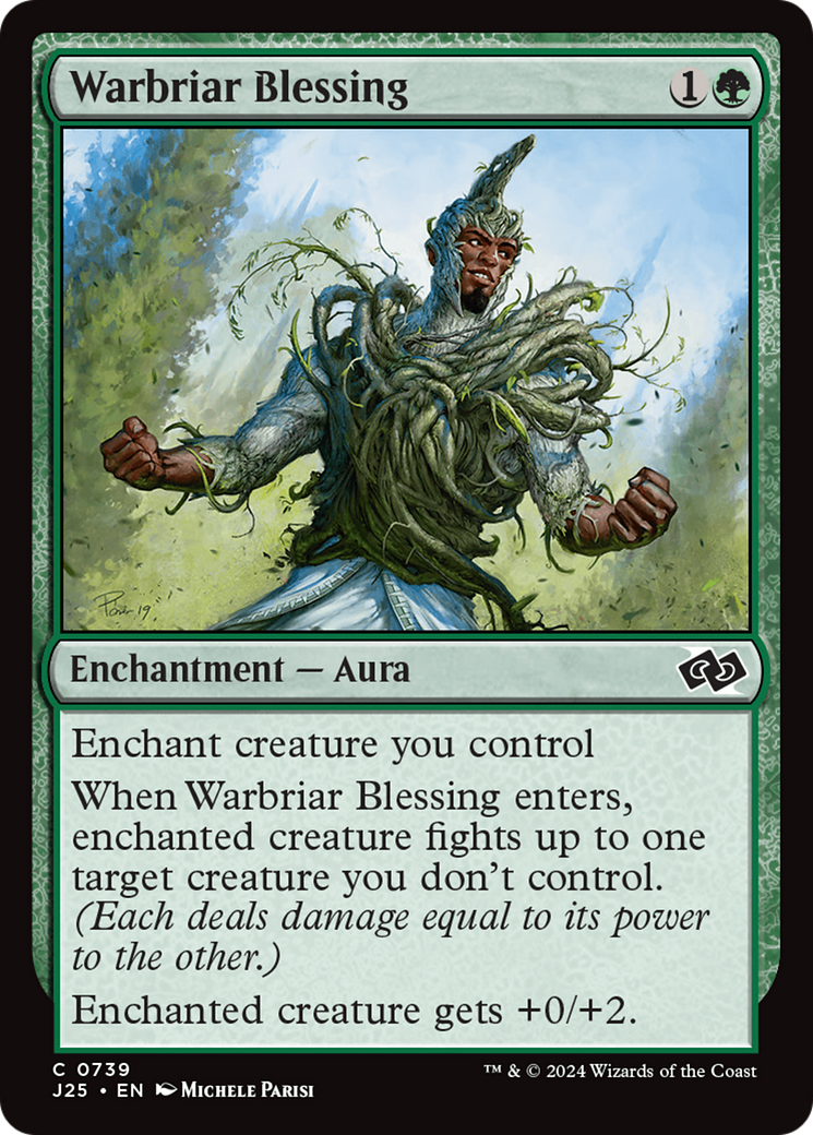 Warbriar Blessing [Foundations Jumpstart] | Card Merchant Takapuna