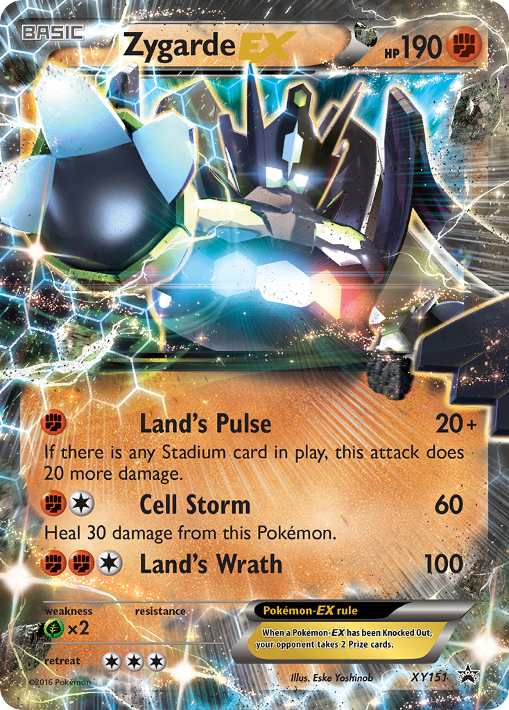 Zygarde EX (XY151) [XY: Black Star Promos] | Card Merchant Takapuna