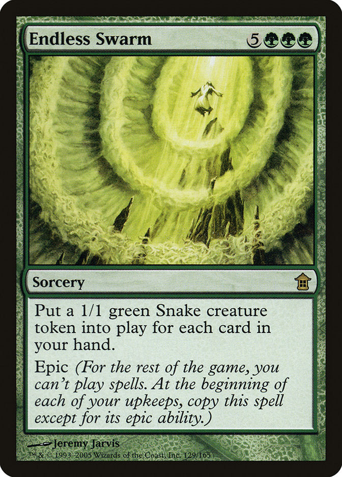 Endless Swarm [Saviors of Kamigawa] | Card Merchant Takapuna