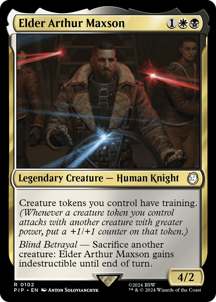 Elder Arthur Maxson [Fallout] | Card Merchant Takapuna