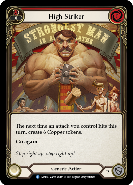 High Striker (Red) [EVR164] (Everfest)  1st Edition Normal | Card Merchant Takapuna