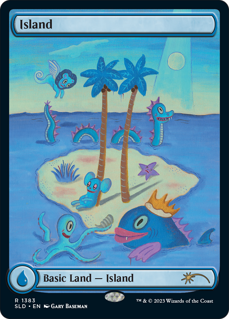 Island (1383) [Secret Lair Drop Series] | Card Merchant Takapuna