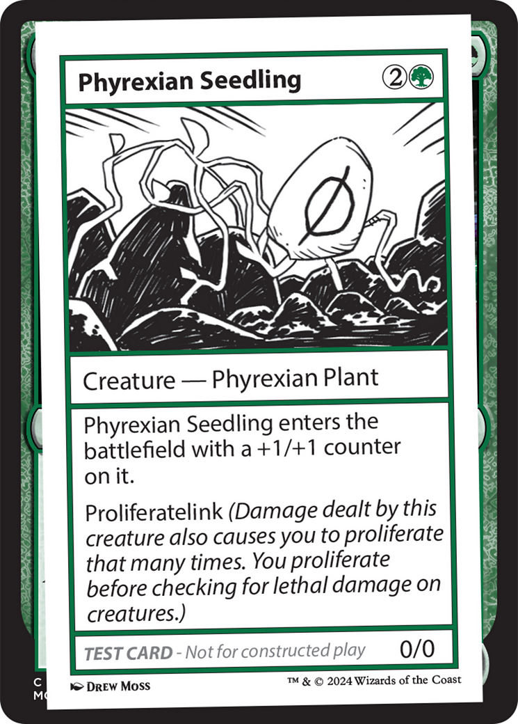 Phyrexian Seedling [Mystery Booster 2 Playtest Cards] | Card Merchant Takapuna