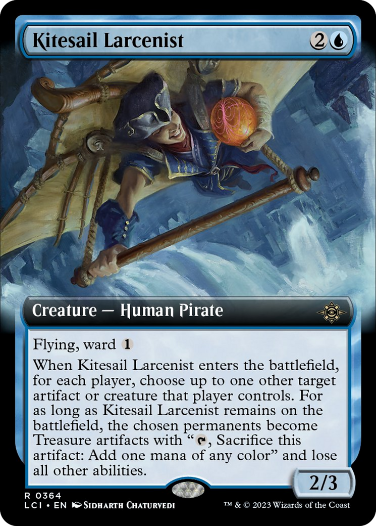 Kitesail Larcenist (Extended Art) [The Lost Caverns of Ixalan] | Card Merchant Takapuna