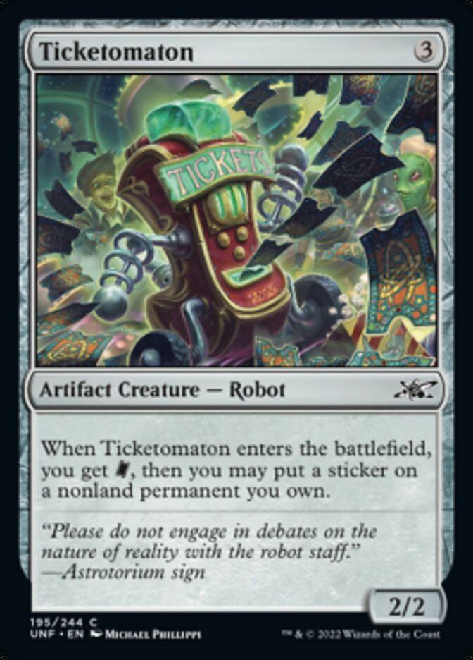 Ticketomaton [Unfinity] | Card Merchant Takapuna