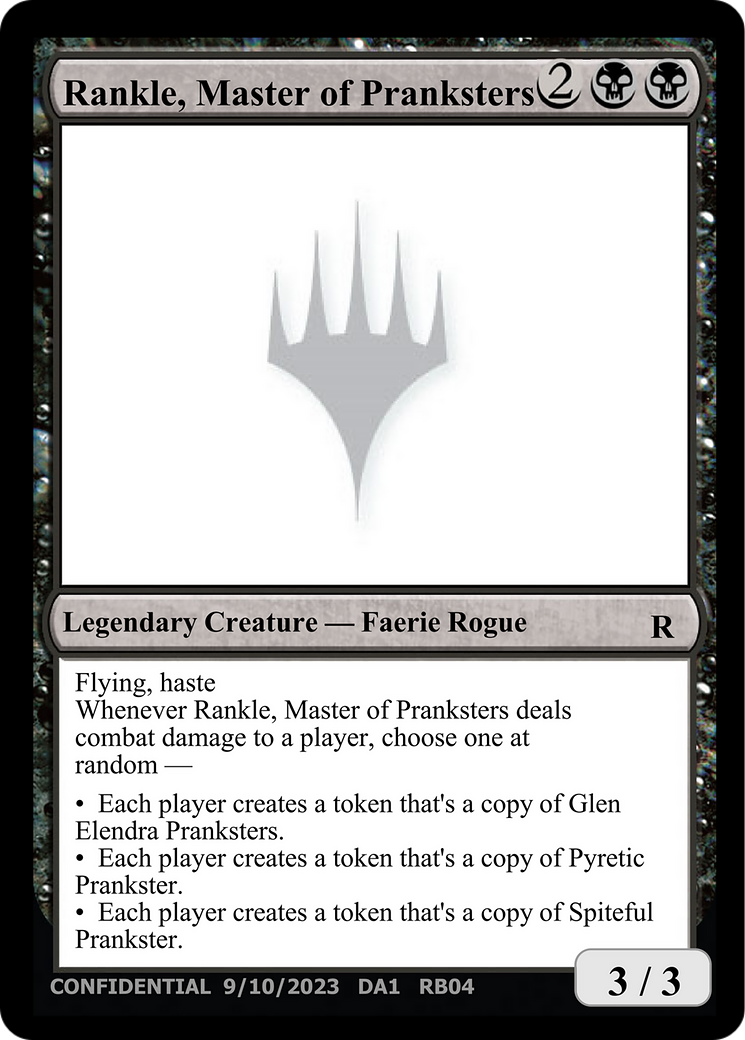 Rankle, Master of Pranksters [Unknown Event] | Card Merchant Takapuna