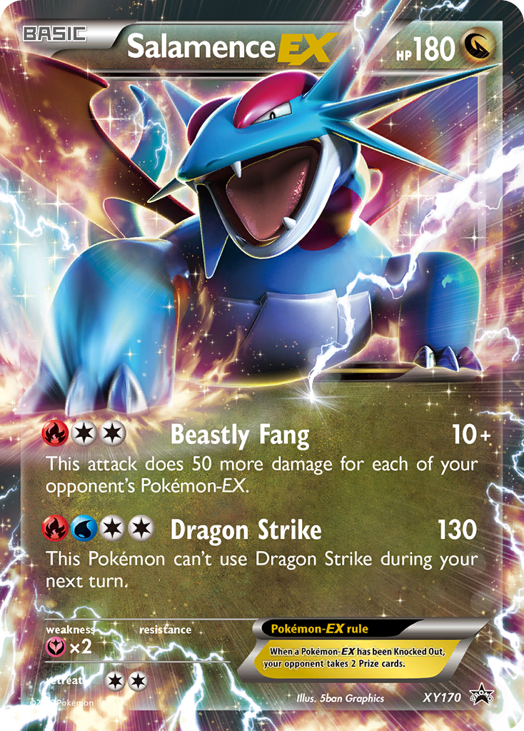 Salamence EX (XY170) [XY: Black Star Promos] | Card Merchant Takapuna