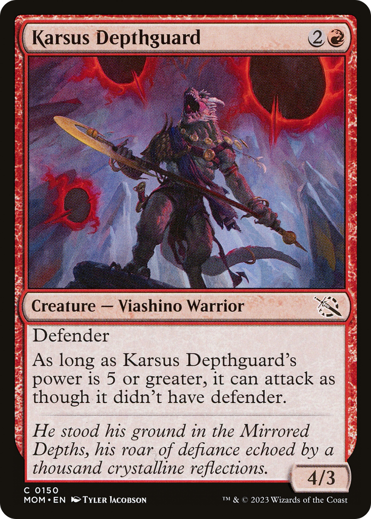 Karsus Depthguard [March of the Machine] | Card Merchant Takapuna