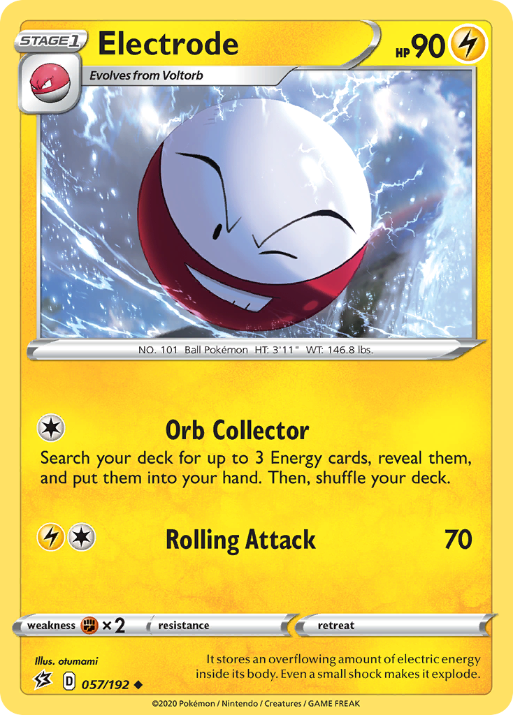 Electrode (057/192) [Sword & Shield: Rebel Clash] | Card Merchant Takapuna