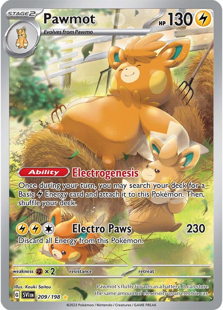 Pawmot (209/198) [Scarlet & Violet: Base Set] | Card Merchant Takapuna