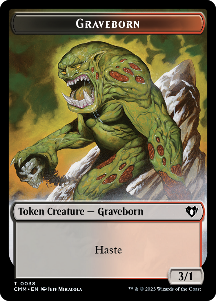 Graveborn Token [Commander Masters Tokens] | Card Merchant Takapuna