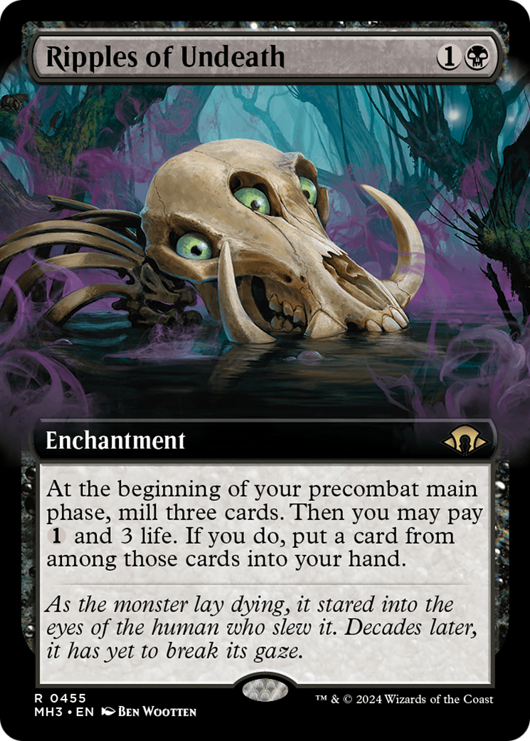 Ripples of Undeath (Extended Art) [Modern Horizons 3] | Card Merchant Takapuna