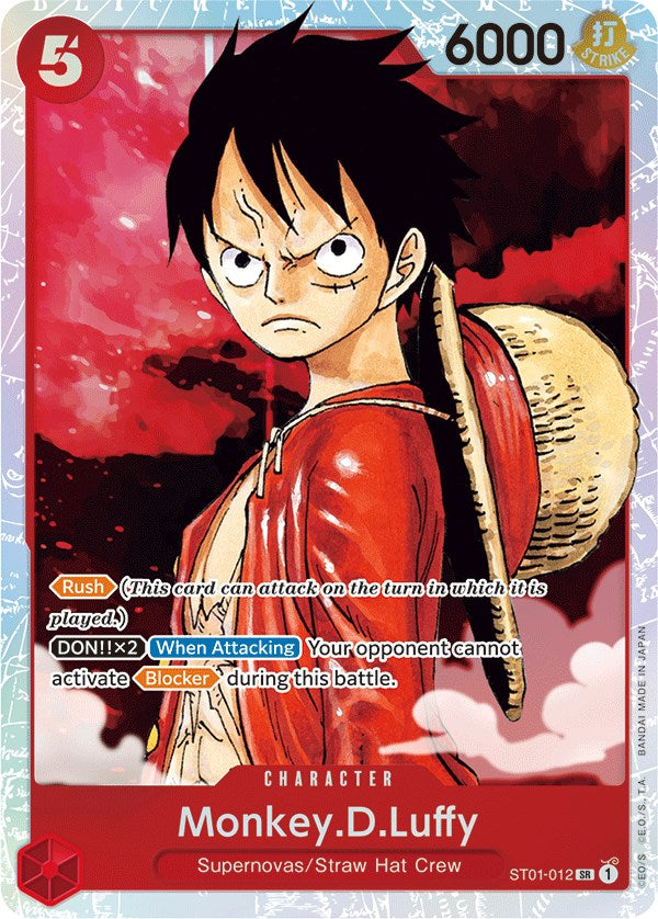 Monkey.D.Luffy (012) [Starter Deck: Straw Hat Crew] | Card Merchant Takapuna