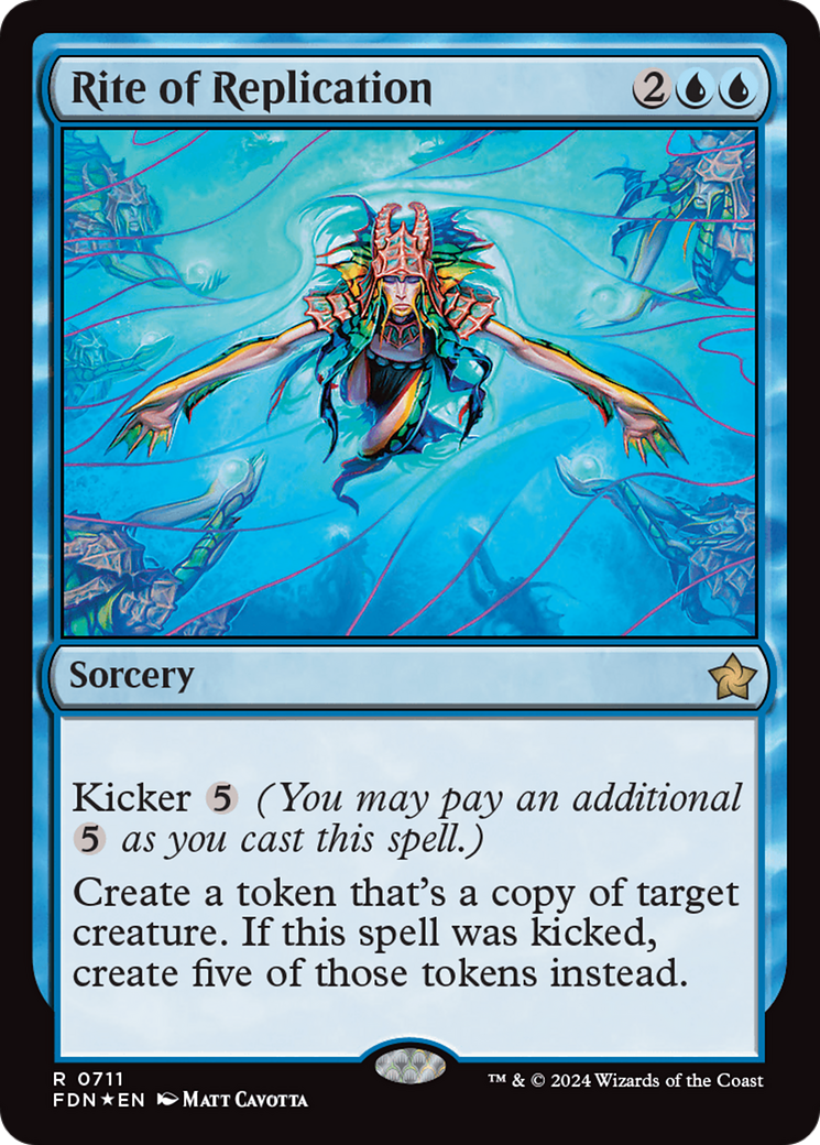 Rite of Replication [Foundations] | Card Merchant Takapuna