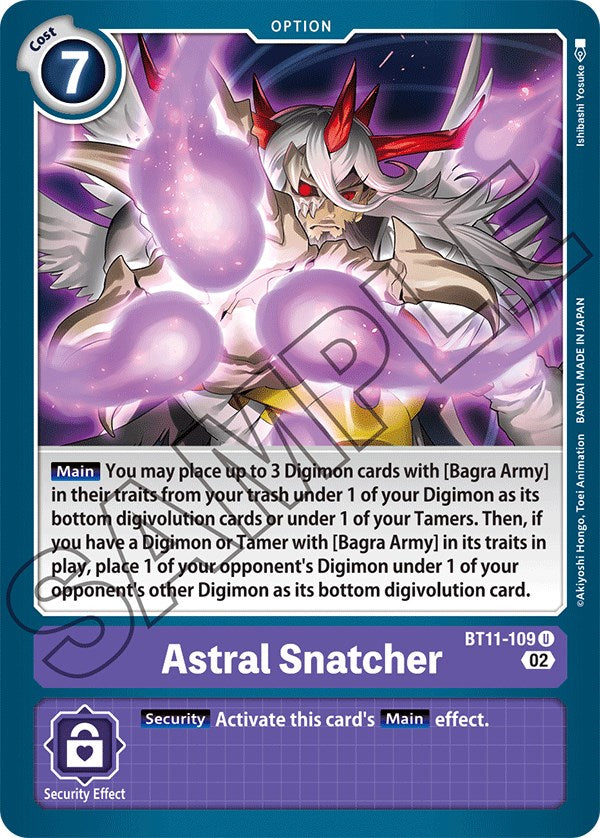 Astral Snatcher [BT11-109] [Dimensional Phase] | Card Merchant Takapuna