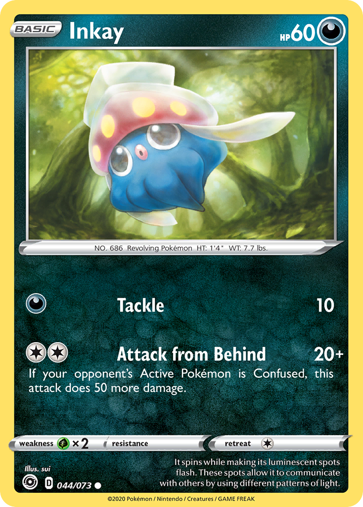 Inkay (044/073) [Sword & Shield: Champion's Path] | Card Merchant Takapuna