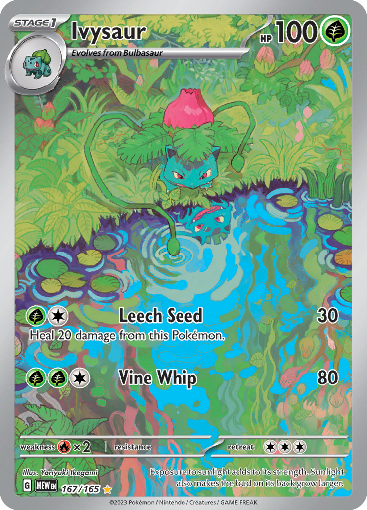 Ivysaur (167/165) [Scarlet & Violet: 151] | Card Merchant Takapuna