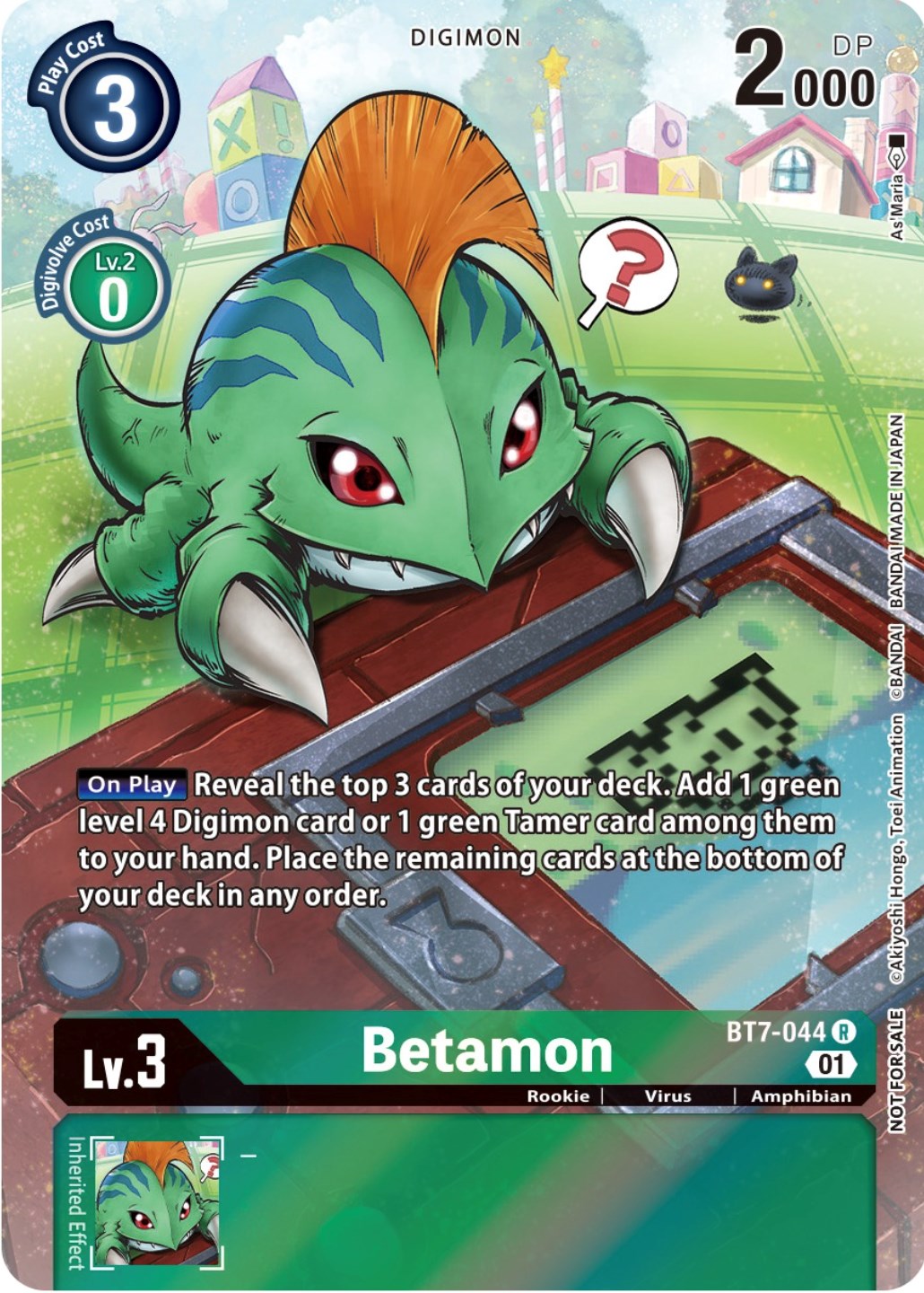 Betamon [BT7-044] (25th Special Memorial Pack) [Next Adventure Promos] | Card Merchant Takapuna