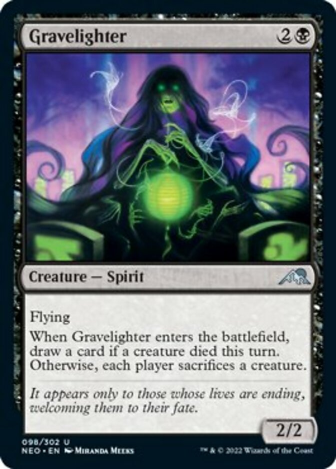 Gravelighter [Kamigawa: Neon Dynasty] | Card Merchant Takapuna