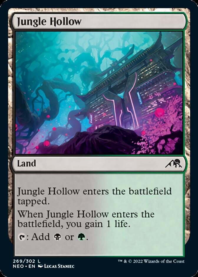 Jungle Hollow [Kamigawa: Neon Dynasty] | Card Merchant Takapuna