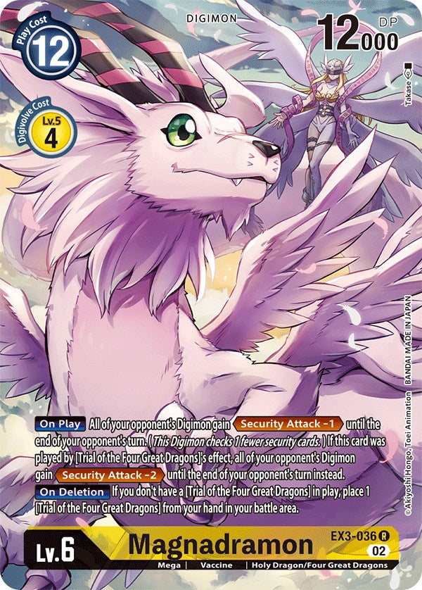 Magnadramon [EX3-036] (Alternate Art) [Draconic Roar] | Card Merchant Takapuna