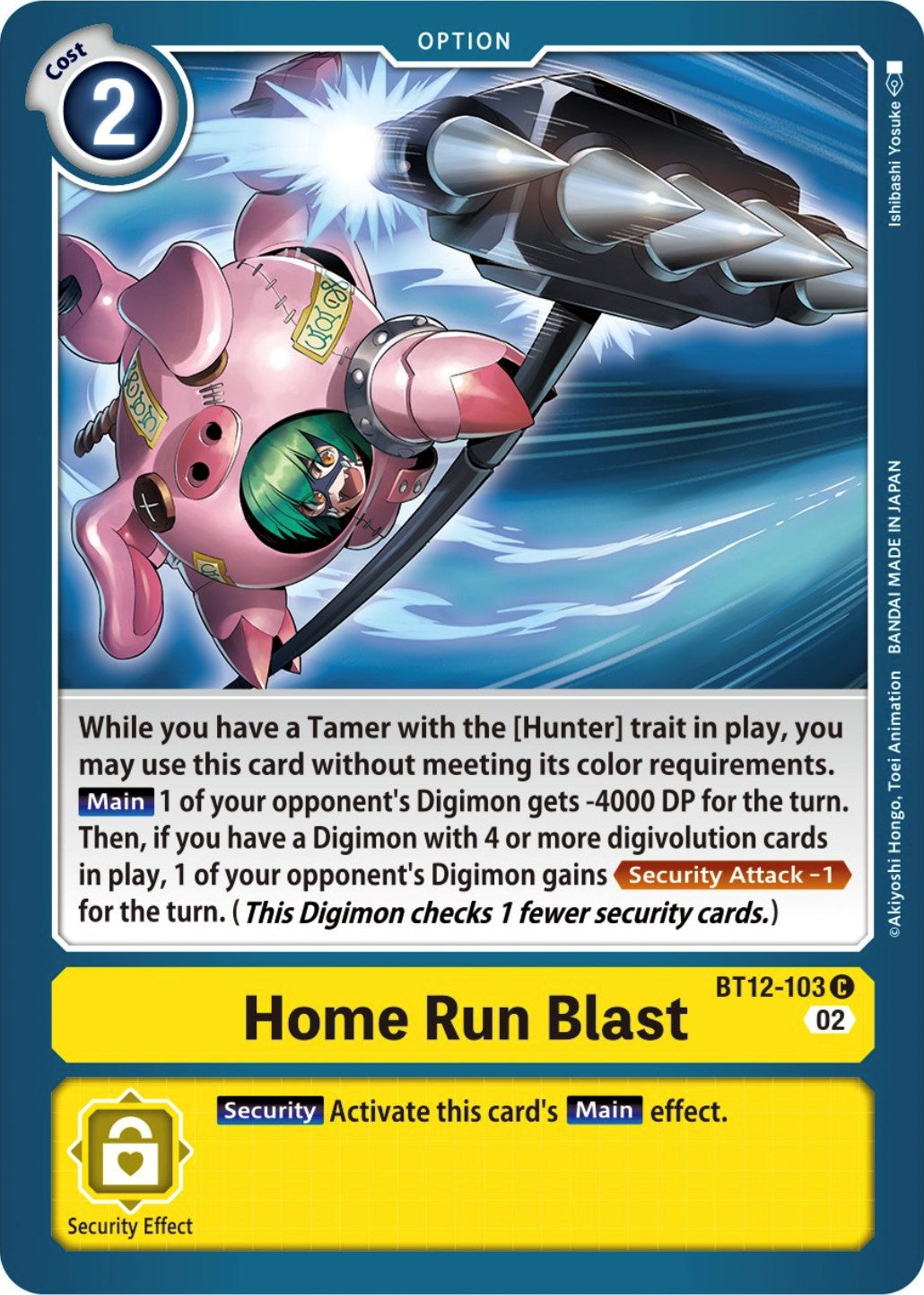 Home Run Blast [BT12-103] [Across Time] | Card Merchant Takapuna