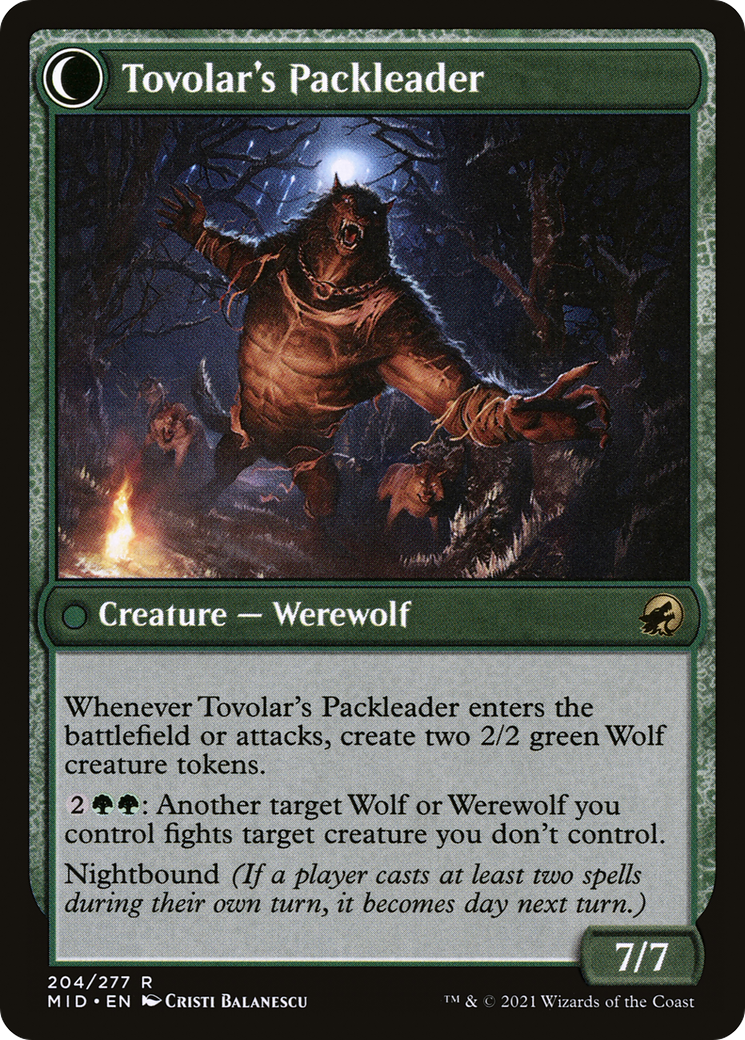 Tovolar's Huntmaster // Tovolar's Packleader [Secret Lair: From Cute to Brute] | Card Merchant Takapuna