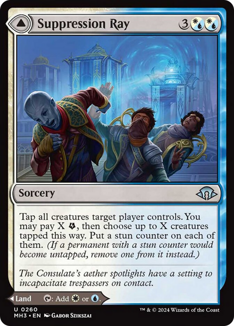 Suppression Ray // Orderly Plaza [Modern Horizons 3] | Card Merchant Takapuna