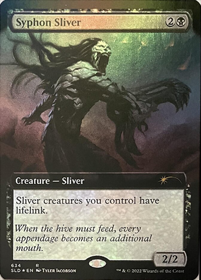 Syphon Sliver (Extended Art) [Secret Lair Drop Promos] | Card Merchant Takapuna