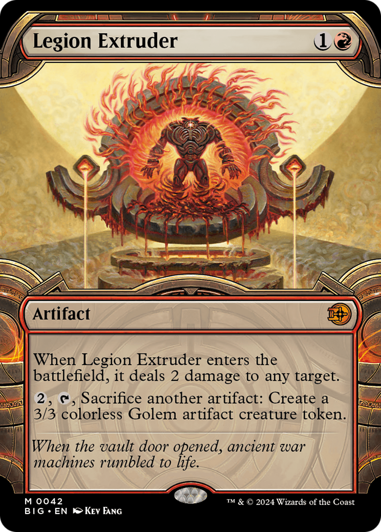 Legion Extruder (Showcase) [Outlaws of Thunder Junction: The Big Score] | Card Merchant Takapuna