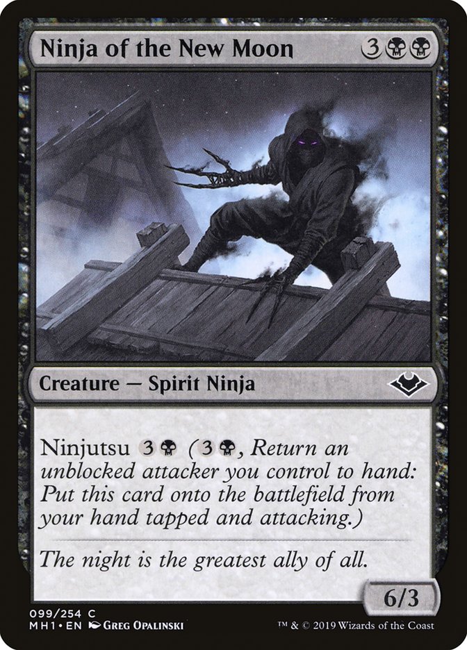 Ninja of the New Moon [Modern Horizons] | Card Merchant Takapuna