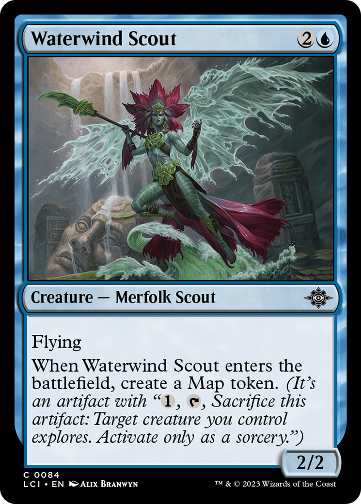 Waterwind Scout [The Lost Caverns of Ixalan] | Card Merchant Takapuna